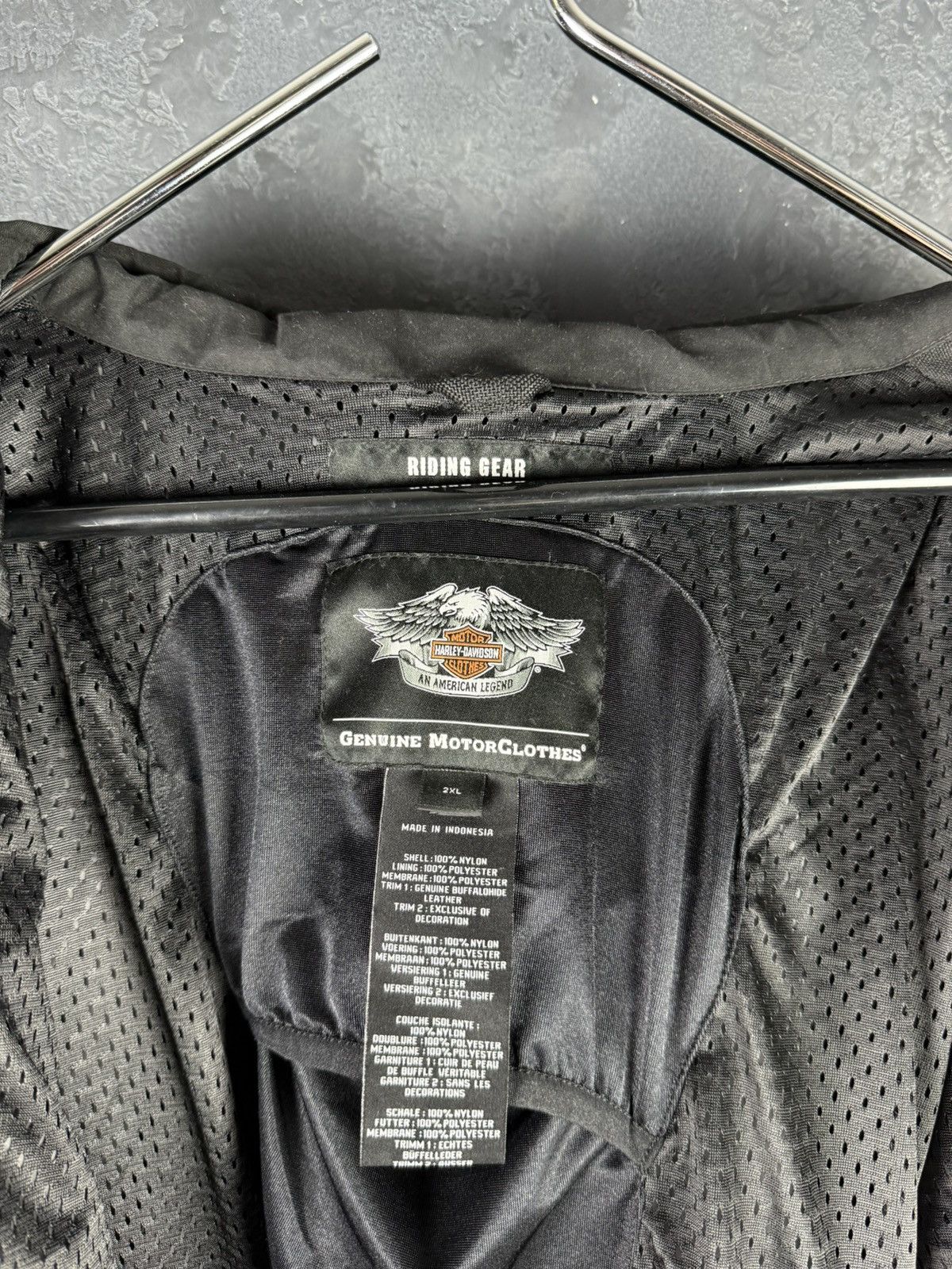 Harley Davidson Harley Davidson Authority Leanther Textile Jacket Body Armor Size US XL / EU 56 / 4 - 17 Thumbnail