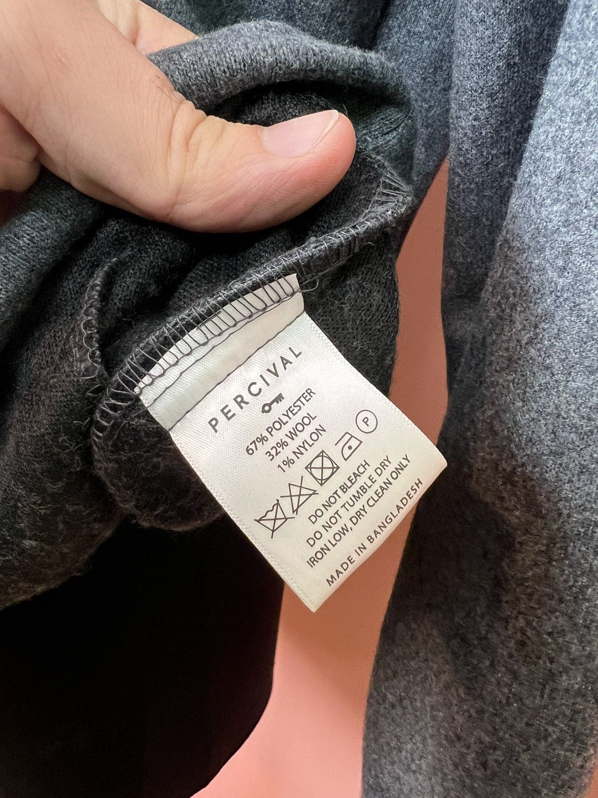 Percival Percival overshirt wool jacket streetwear hype casual Size US L / EU 52-54 / 3 - 9 Thumbnail