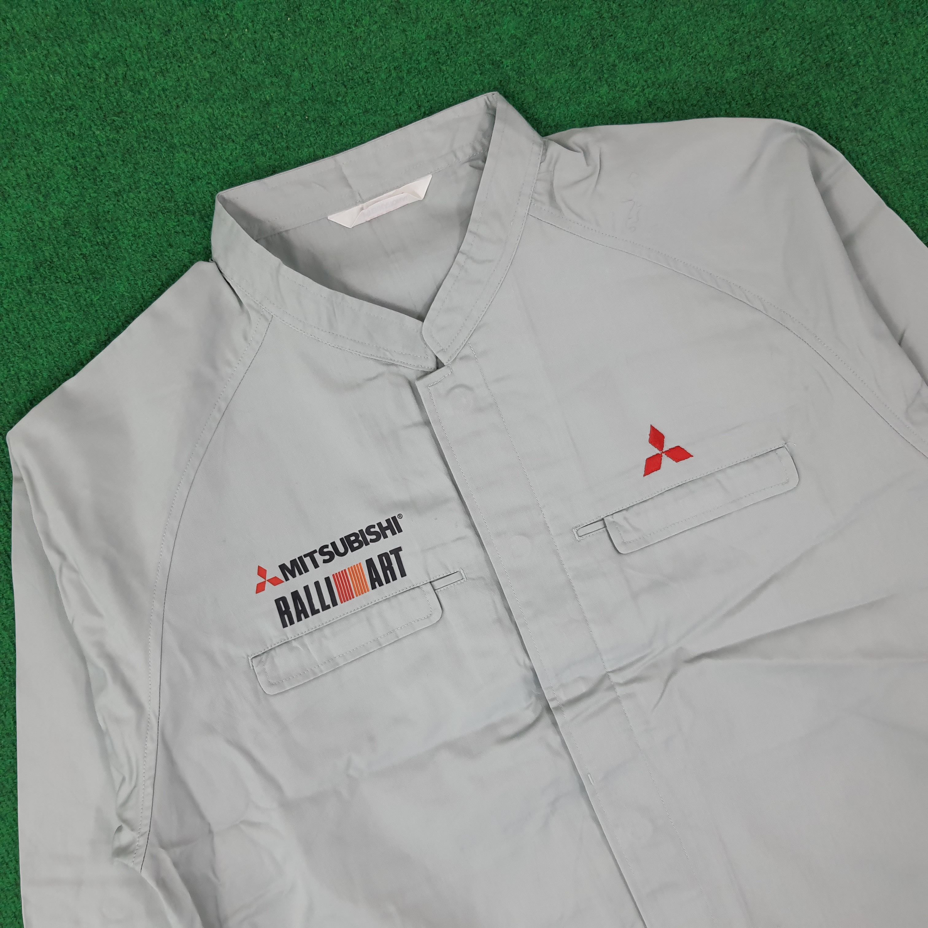 Japanese Brand Vintage Mitsubishi RalliArt Motorsports Racing Jacket C247N3 Size US M / EU 48-50 / 2 - 3 Thumbnail