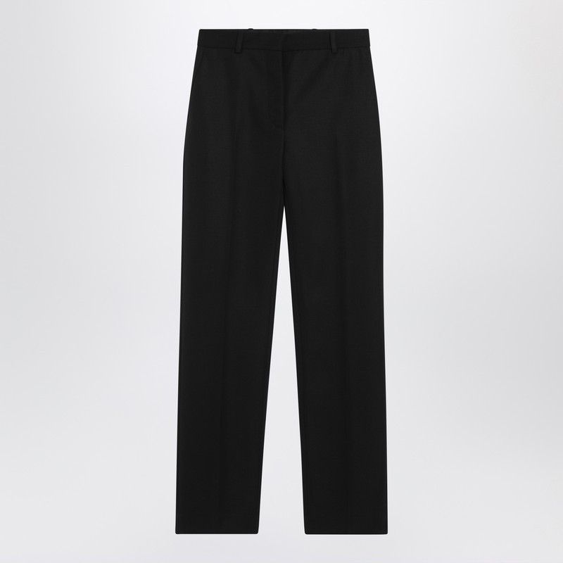 Jacquemus Black Wool Trousers