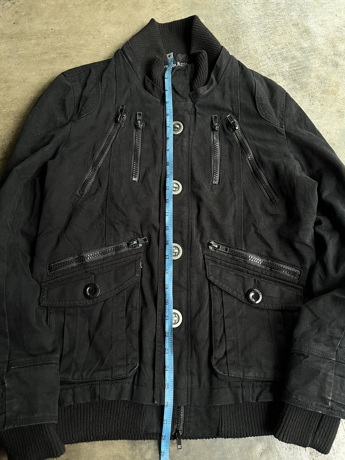 In The Attic Japanese In The Attic Military Zipp Bondage Jacket Tactical Size US L / EU 52-54 / 3 - 9 Thumbnail