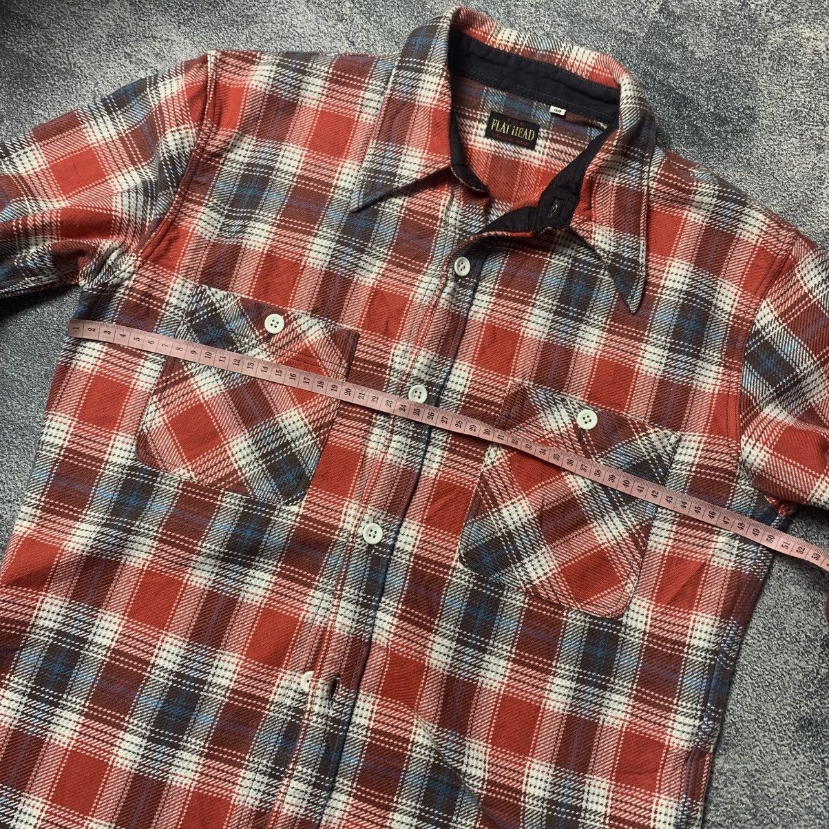 The Flat Head ‼️LAST DROP‼️ Flat Head Heavy Flannel Button Up shirt Size US M / EU 48-50 / 2 - 7 Thumbnail