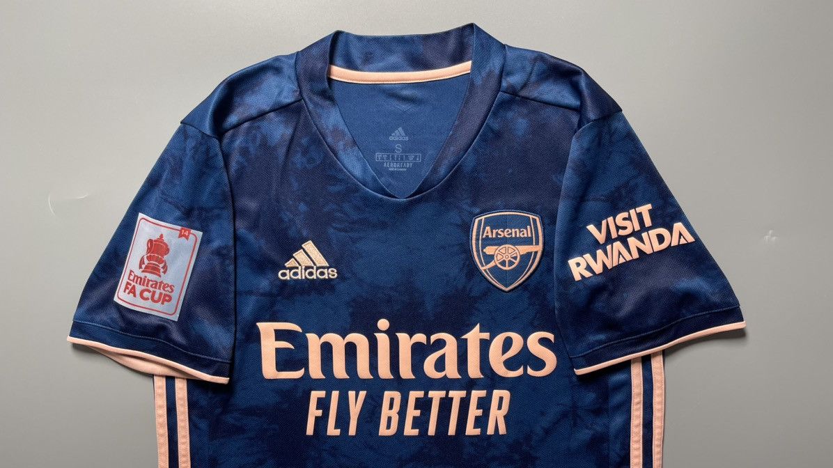 Adidas × Vintage ARSENAL ADIDAS 2020/2021 FOOTBALL THIRD JERSEY #7 SAKA Size US S / EU 44-46 / 1 - 3 Thumbnail