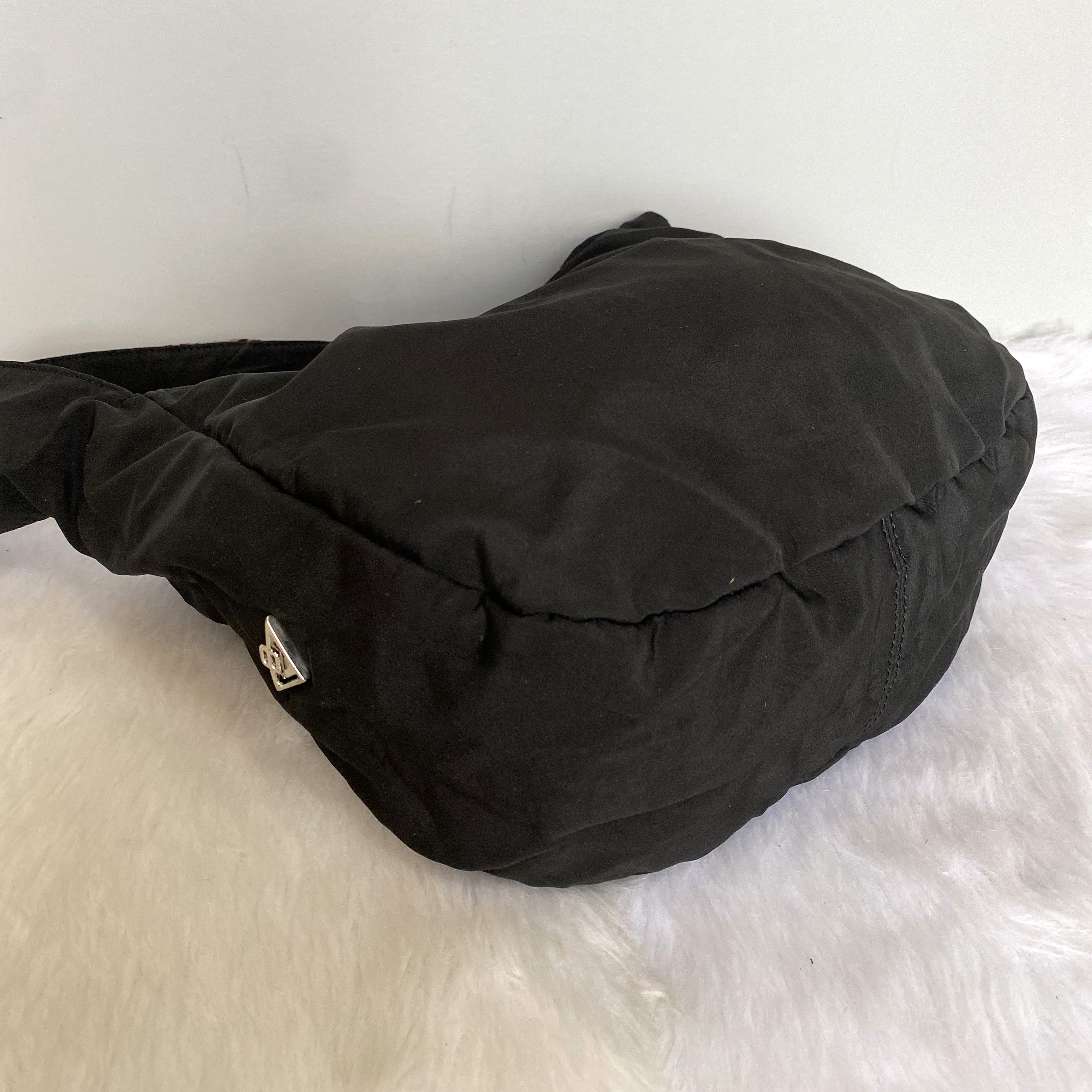 Bottega Veneta × Vintage Bottega Veneta Vintage Reversible Nylon Shoulder Bag Size ONE SIZE - 8 Thumbnail