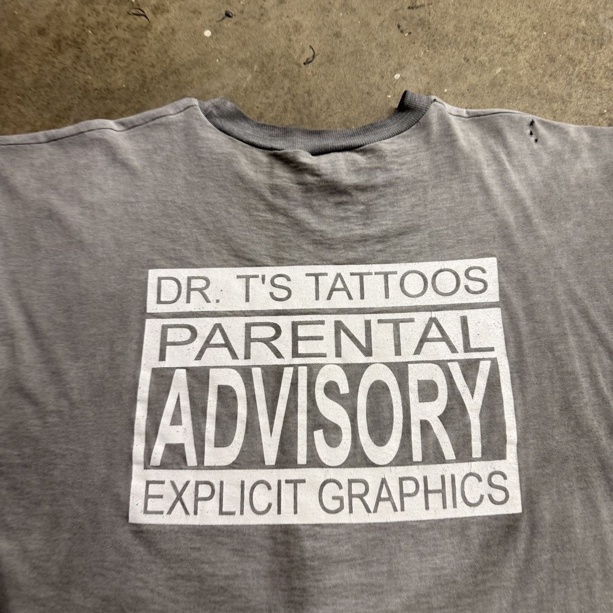 Rap Tees Vintage Rap Shirt Mens XL 90 Dr Dre Tattoo Explicit FADED Size US XL / EU 56 / 4 - 5 Thumbnail