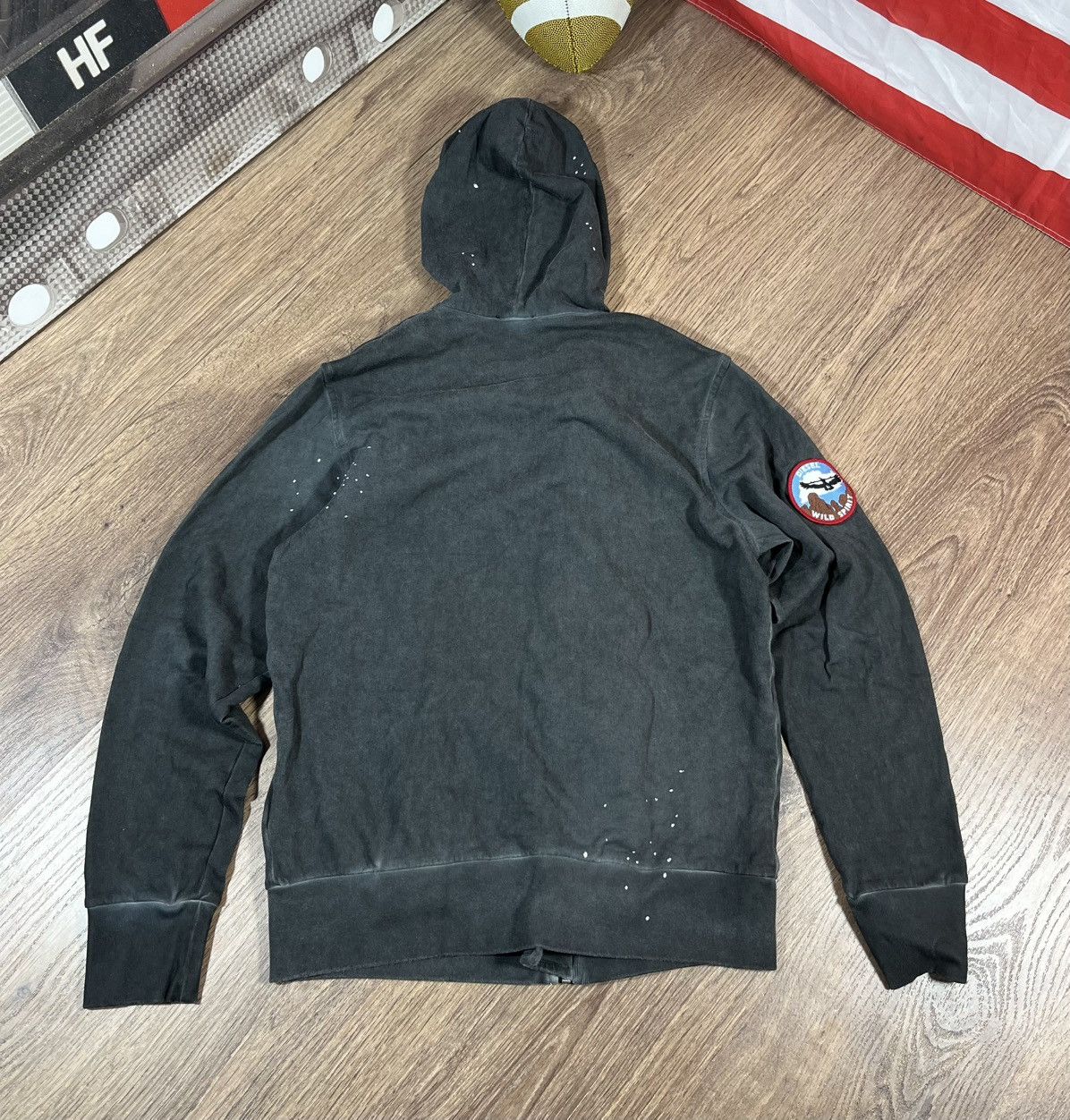 Diesel Vintage Diesel Distressed Zip Hoodie Rare Size US S / EU 44-46 / 1 - 11 Thumbnail