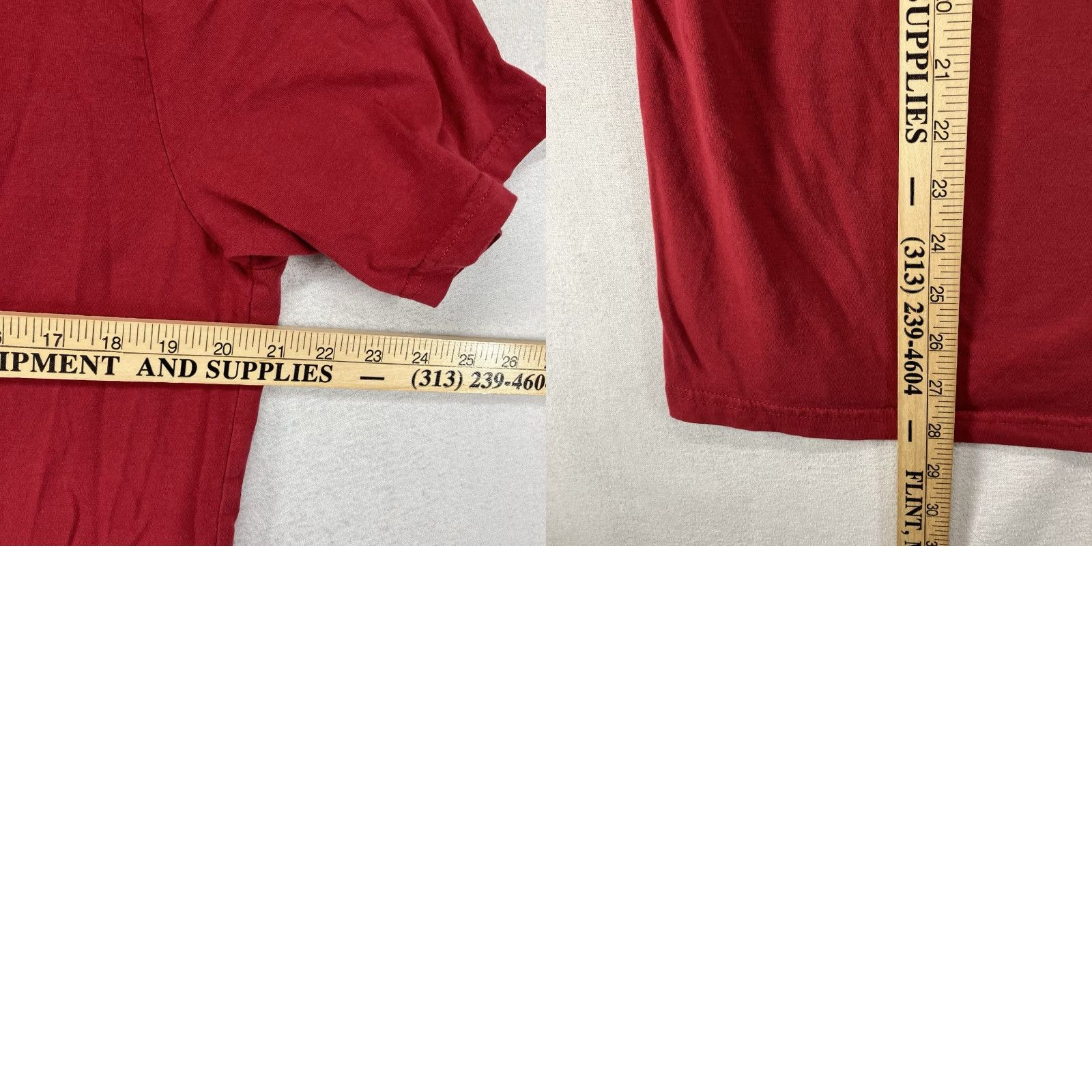 Spyder Spyder T-Shirt Men Large Red Graphic Print Crew Neck Short Sleeve Lightweight Breathable Casual Top Regular Fit Size US L / EU 52-54 / 3 - 8 Thumbnail