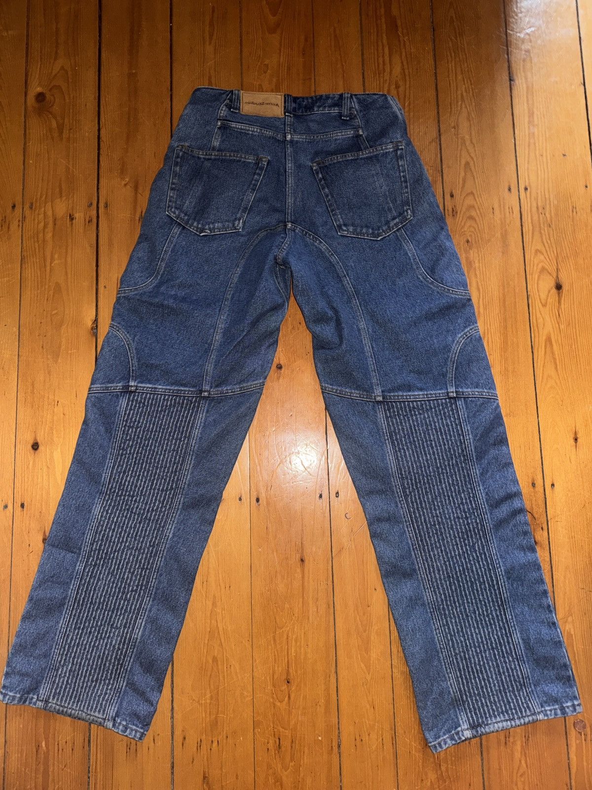 Acne Studios Acne Studios Moto Rider Jeans Size US 30 / EU 46 - 8 Thumbnail