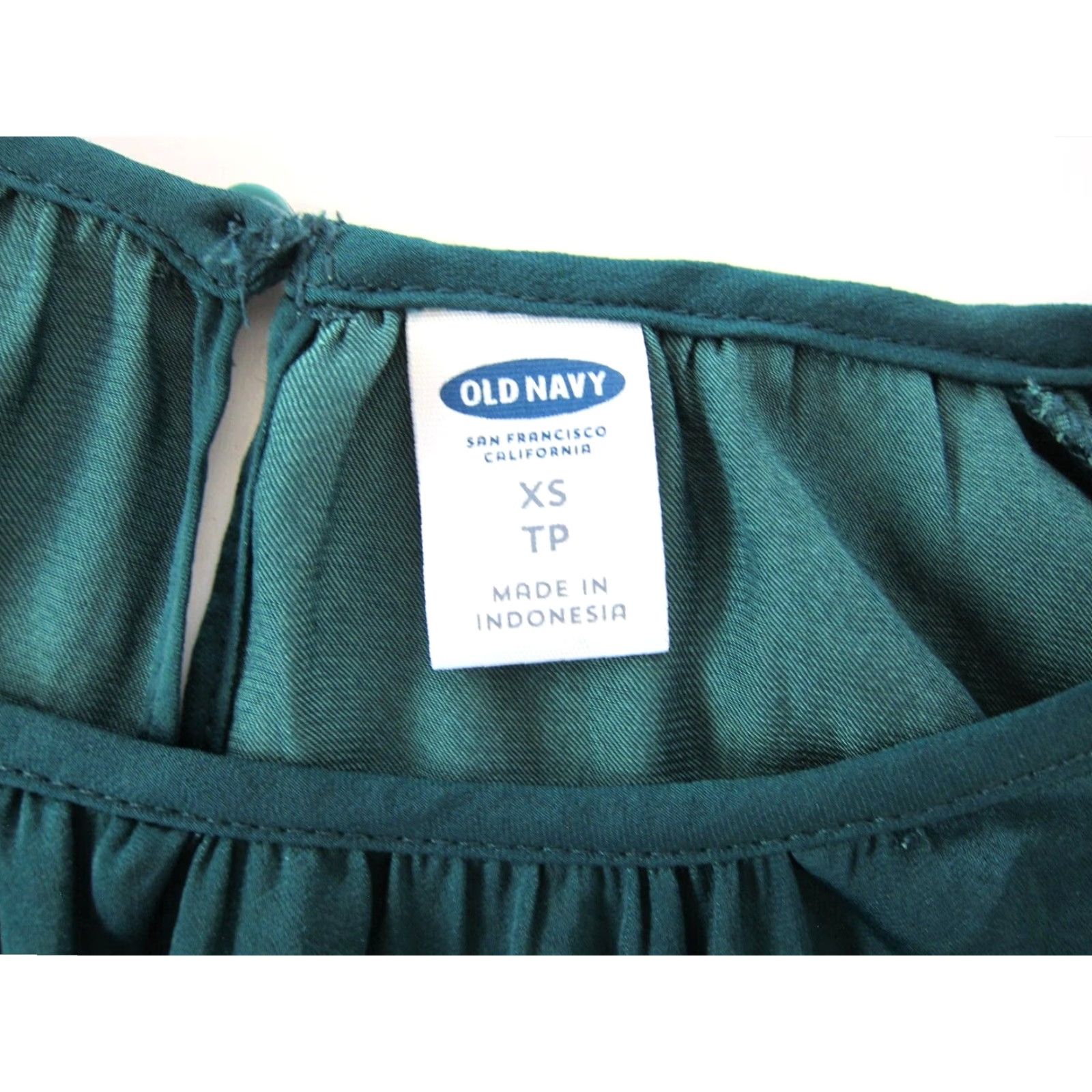old navy emerald green dress Cowl Neck 50s Open Back Vintage Emerald Green Dress