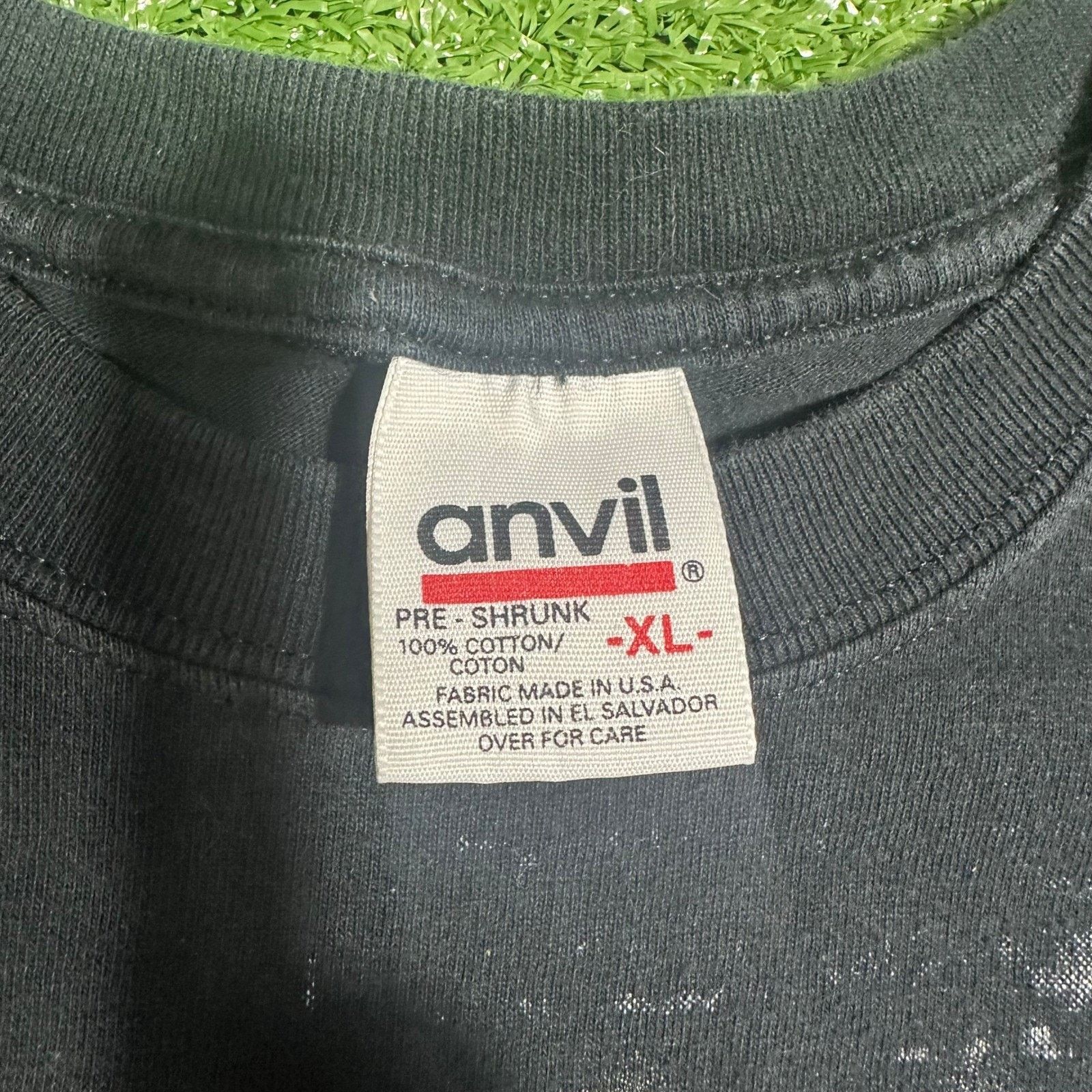 Anvil Vintage 90s Bald Eagle Break Biker AOP Men's XL Size US XL / EU 56 / 4 - 2 Thumbnail
