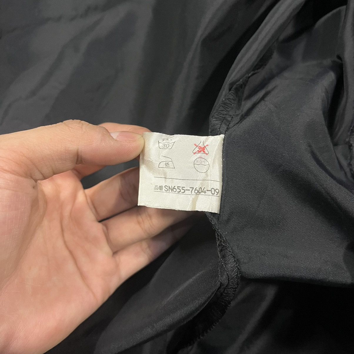 Kansai Yamamoto Vintage Kansai Man Black on Black Big Logo Jacket Size US M / EU 48-50 / 2 - 10 Thumbnail