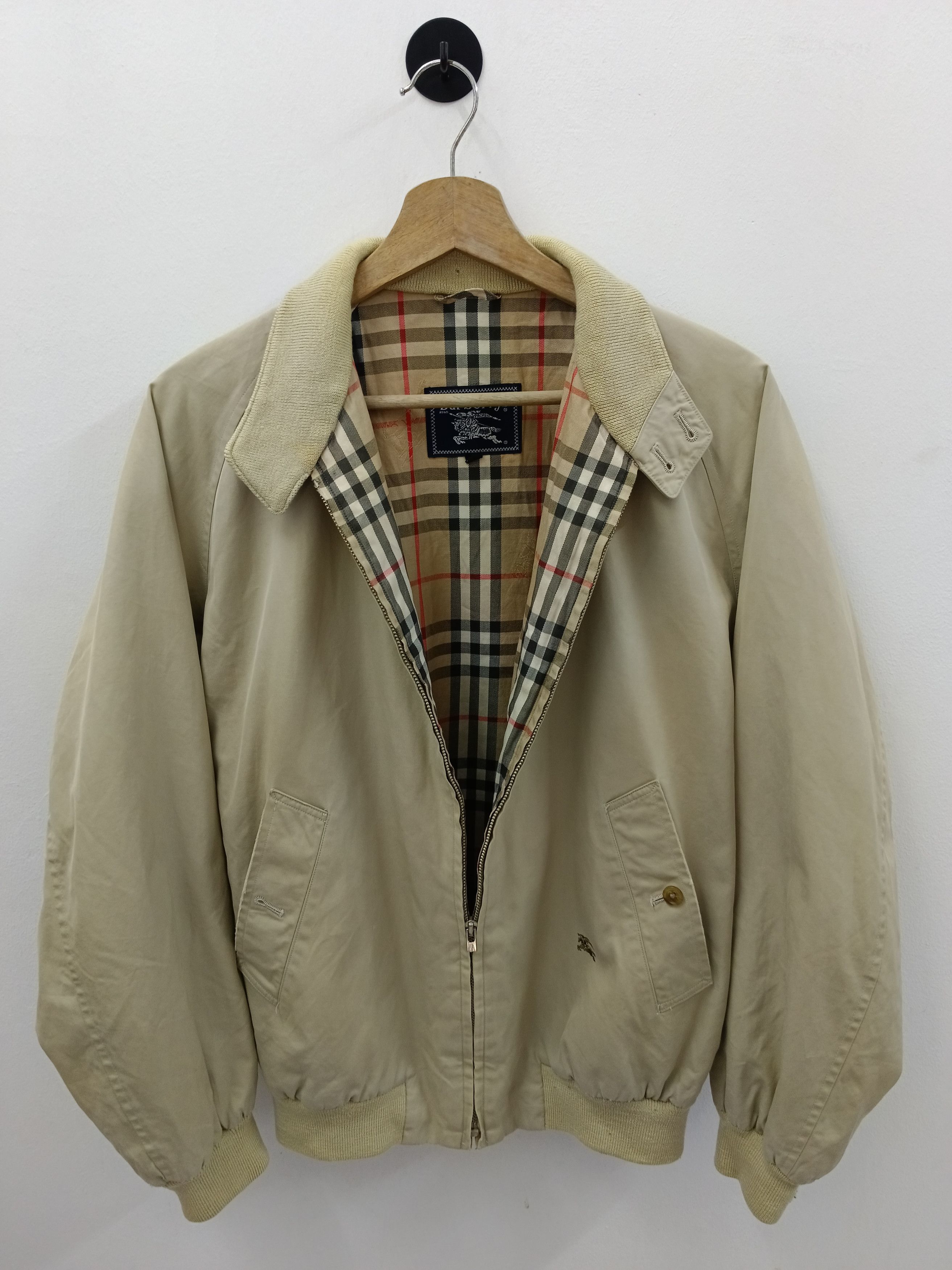 Burberry 90s Burberry Blouson Swing Top Jacket - Iconic Nova Check Size US L / EU 52-54 / 3 - 1 Thumbnail