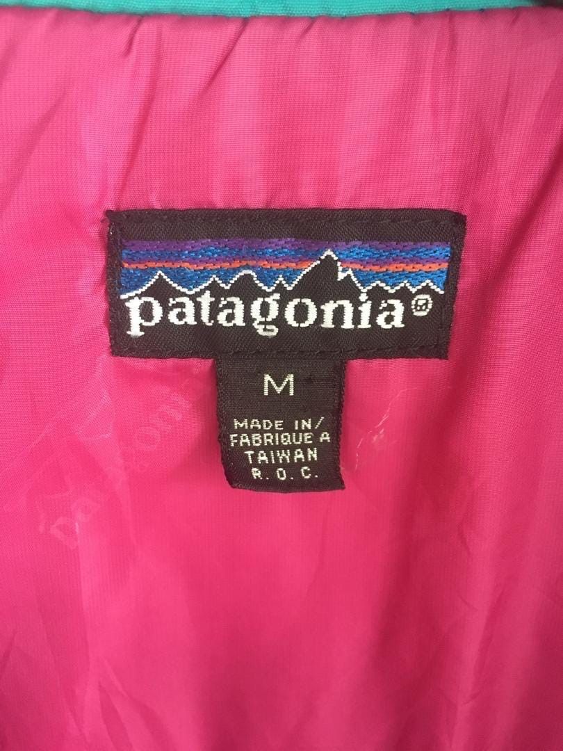 Patagonia × Vintage Vtg 90s Patagonia down jacket Medium size Size US M / EU 48-50 / 2 - 9 Thumbnail