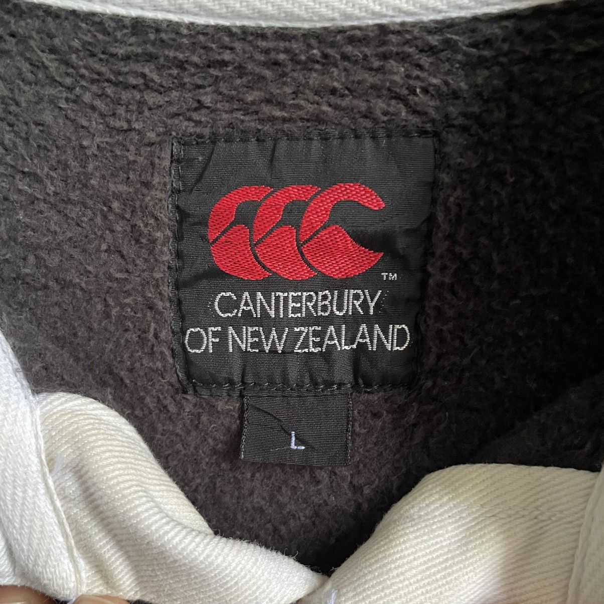 Canterbury of New Zealand × Vintage Vintage Canterbury Steinlager Rugby Sweatshirt Size US L / EU 52-54 / 3 - 3 Thumbnail