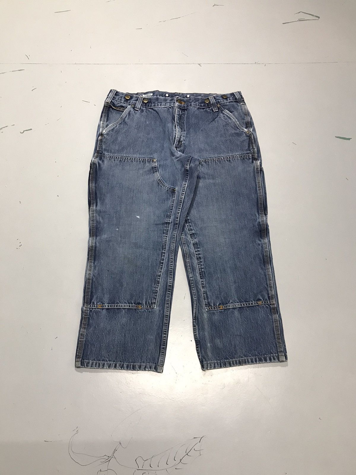 Carhartt Vintage Carhartt double knee pant workwear Size US 36 / EU 52 - 1 Thumbnail