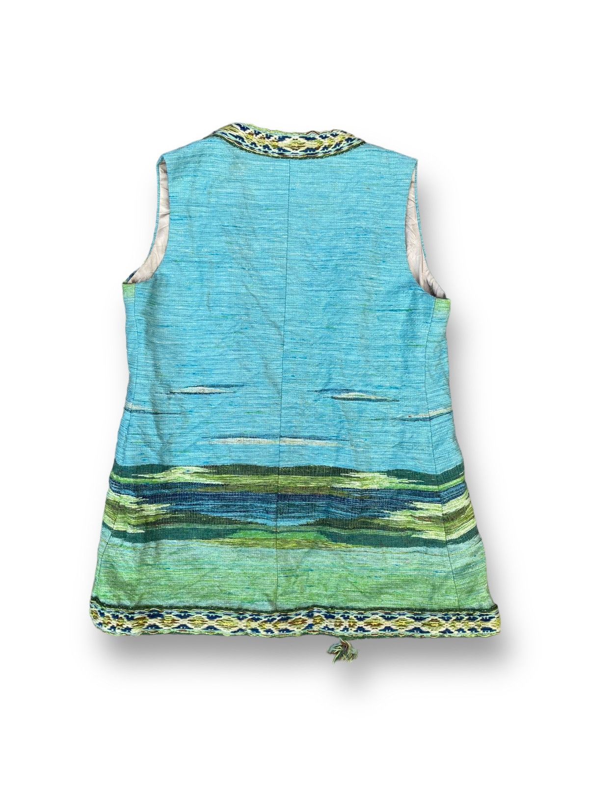 Vintage Vintage Knitwool Long Vest. #D2 Size M / US 6-8 / IT 42-44 - 5 Thumbnail