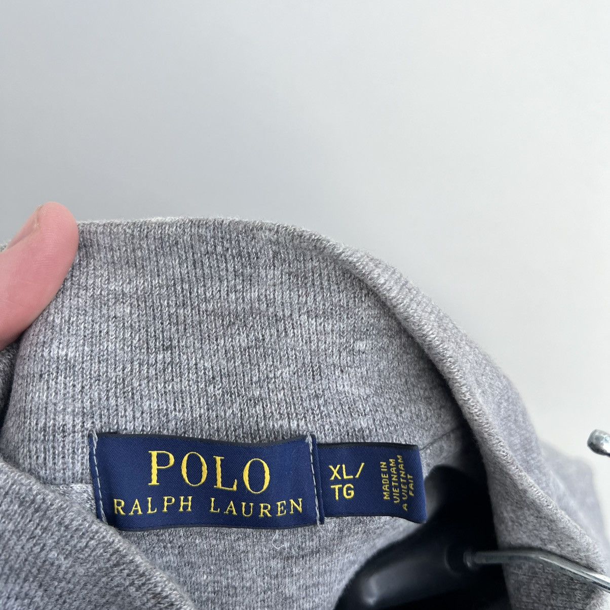 Polo Ralph Lauren Polo Ralph Lauren 1/4 zip hoodie sweater vintage Size US XL / EU 56 / 4 - 3 Thumbnail