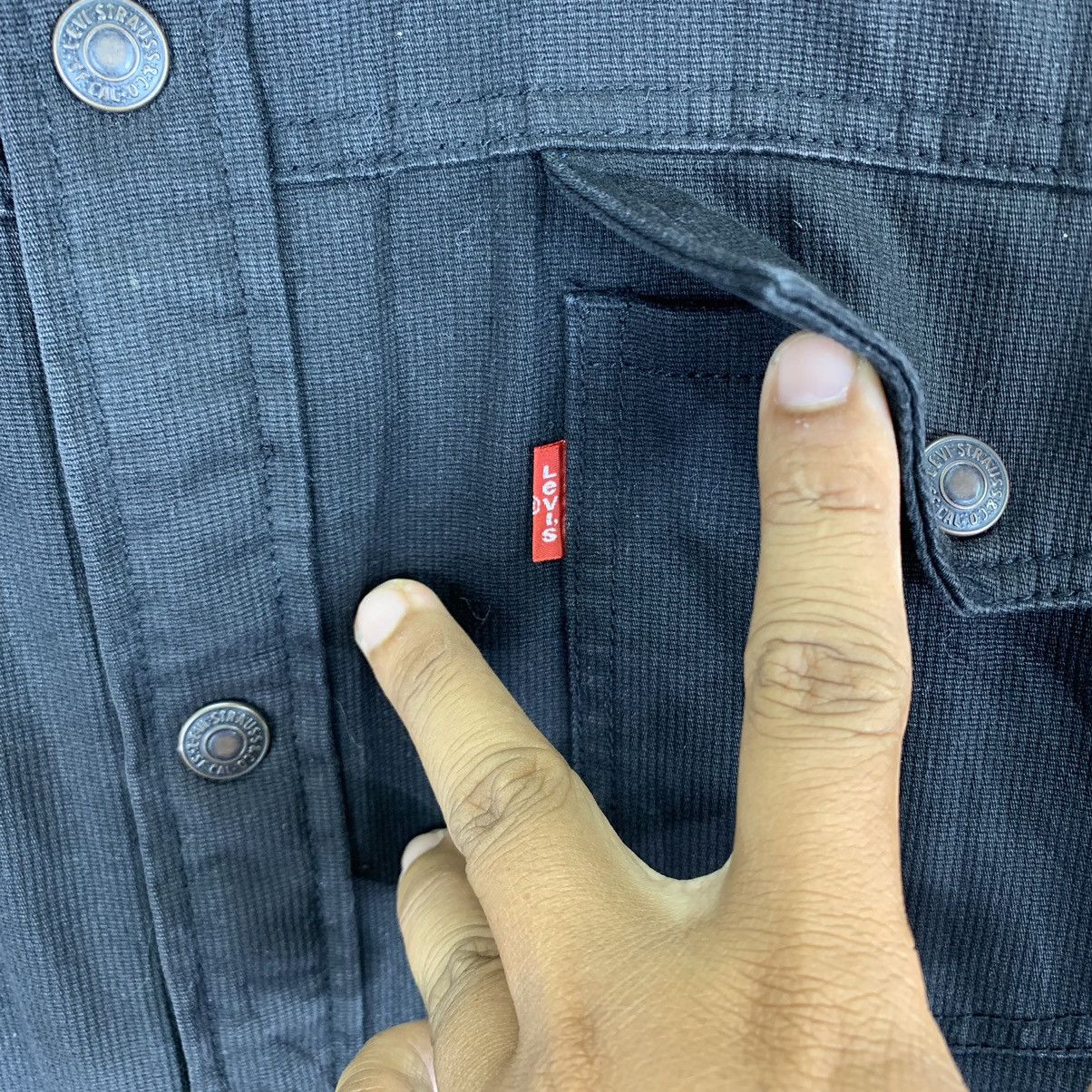 Levi's × Vintage VINTAGE LEVIS BLACK DENIM JACKET Size US XL / EU 56 / 4 - 8 Thumbnail