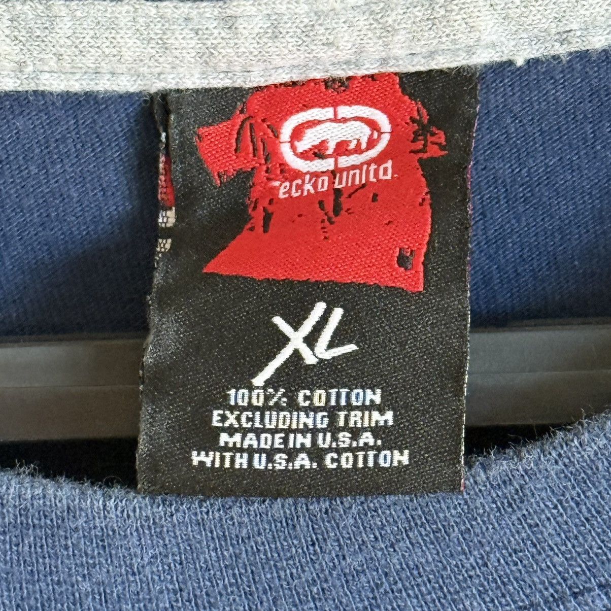 Ecko Unltd. Vintage Ecko Unlimited Logo T-Shirt Navy Blue XL Made in USA Size US XL / EU 56 / 4 - 7 Thumbnail