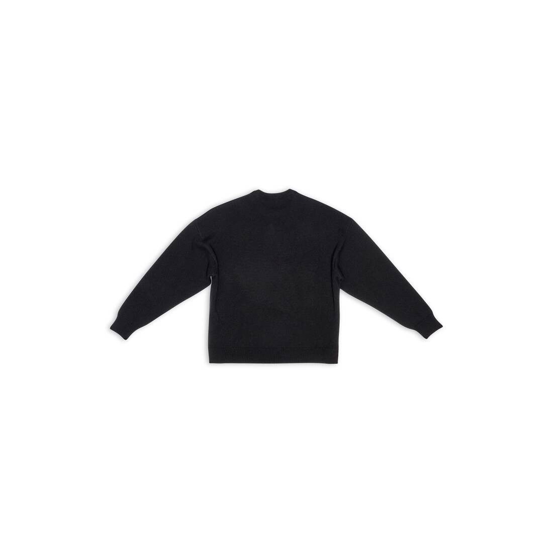 Balenciaga o1mt1gz0125 3B Sports Icon Sweater in Black Size US XL / EU 56 / 4 - 2 Thumbnail