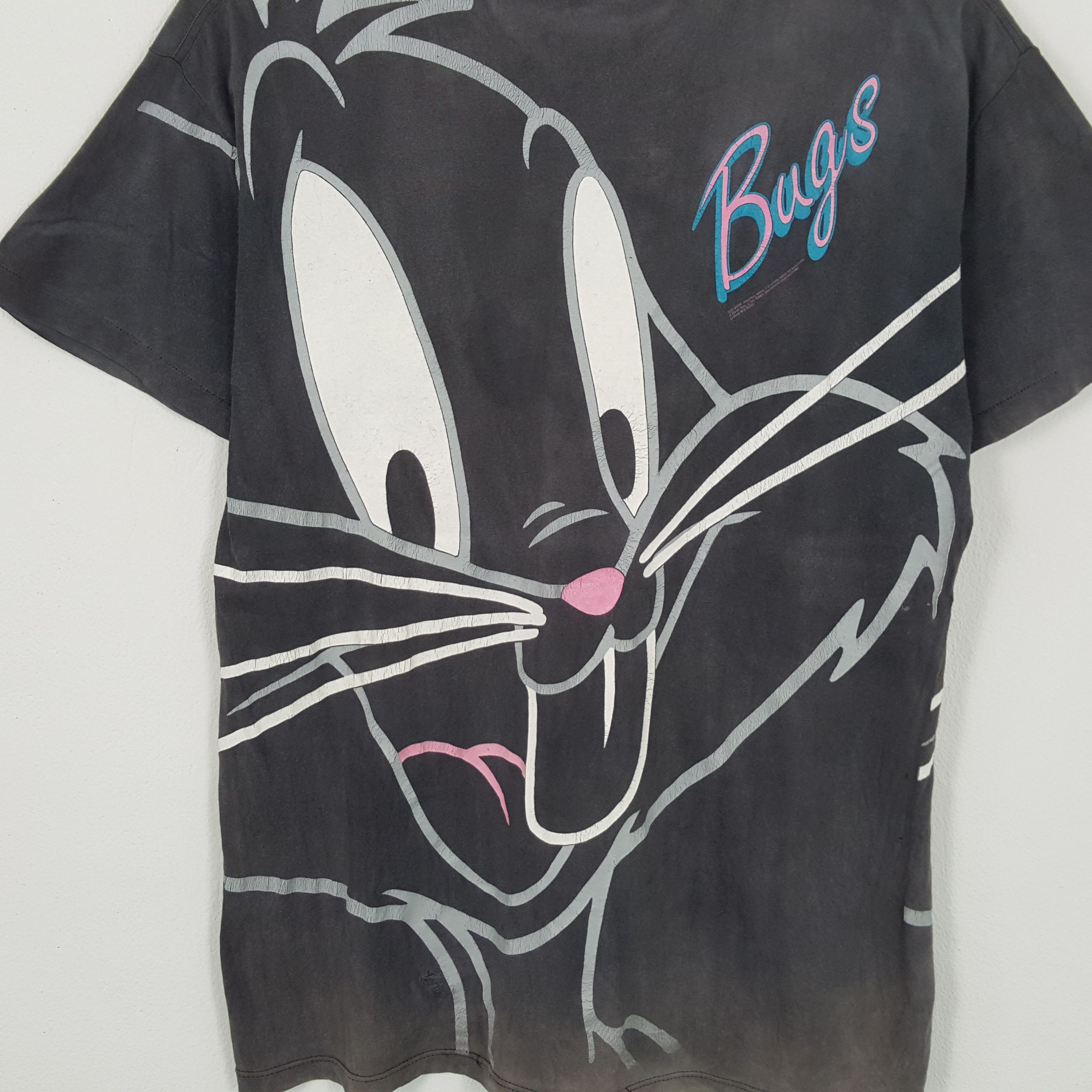 Cartoon Network × Vintage BUGS BUNNY Tshirt Vintage Big Print Cartoon Size US L / EU 52-54 / 3 - 4 Thumbnail