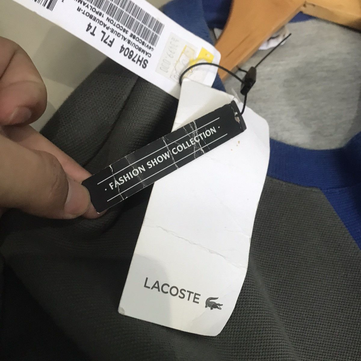Designer × Lacoste Lacoste Cambouis / Algue paquebot - R Sh7604 Crewneck Jumper Size US M / EU 48-50 / 2 - 14 Thumbnail
