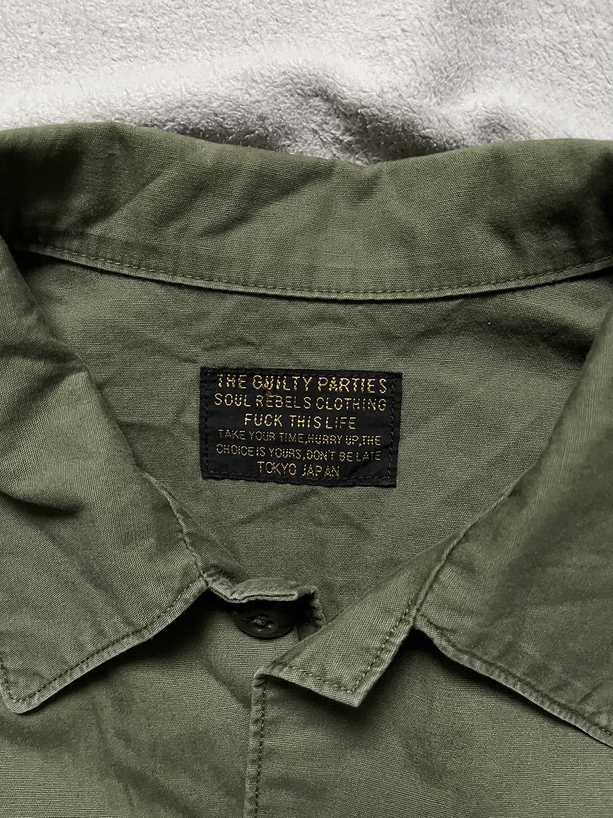 Japanese Brand × Wacko Maria Wacko Maria military shirt made in Japan 🇯🇵 Size US M / EU 48-50 / 2 - 4 Thumbnail