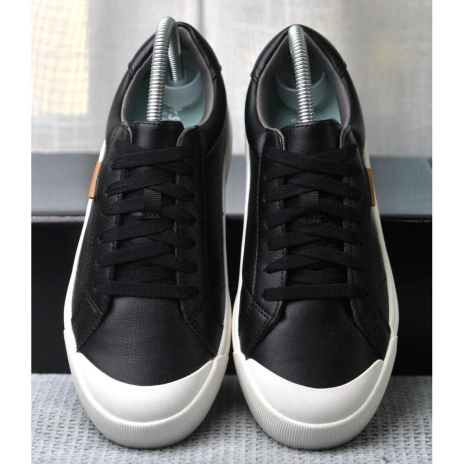 Other Dr. Scholl's Women's Time Off Sneaker | Leather | Black Size US 7.5 / IT 37.5 - 11 Thumbnail