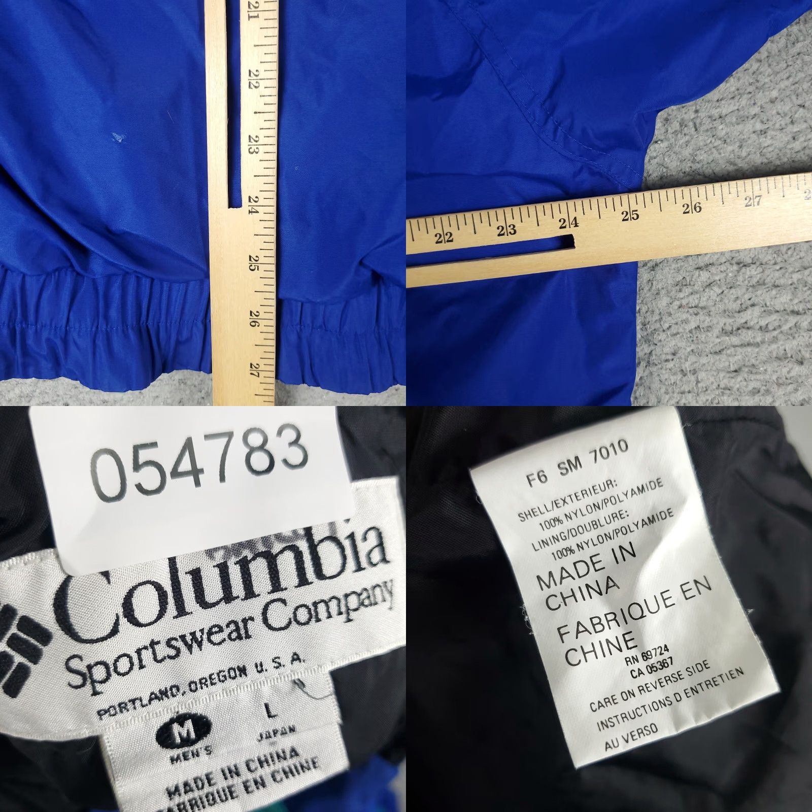 Vintage Columbia Jacket Mens Medium Blue Vintage Powder Keg Full Zip Up Winter Coat Size US M / EU 48-50 / 2 - 8 Thumbnail