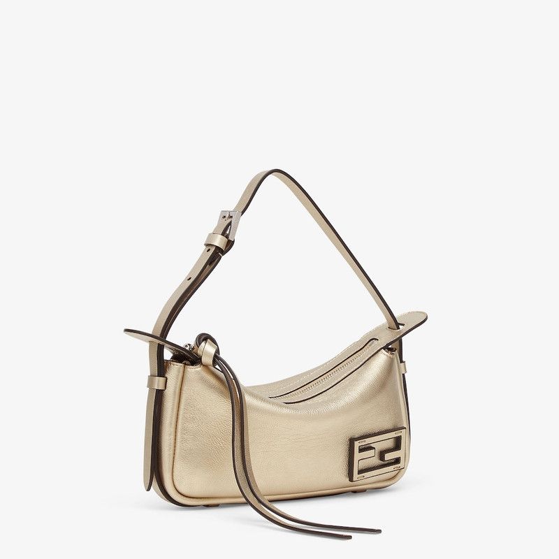 Fendi o1s1wg111125 Size: OS/ Simple Fendi Mini in Golden Size ONE SIZE - 3 Thumbnail