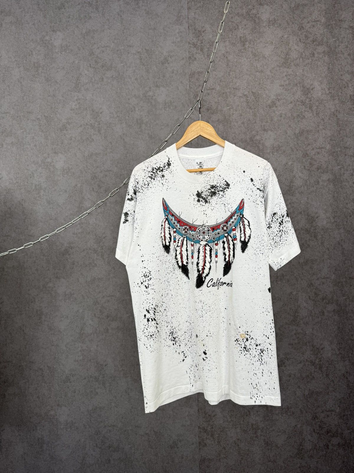 Vintage American vintage California made in USA single stitch tee Size US L / EU 52-54 / 3 - 1 Thumbnail