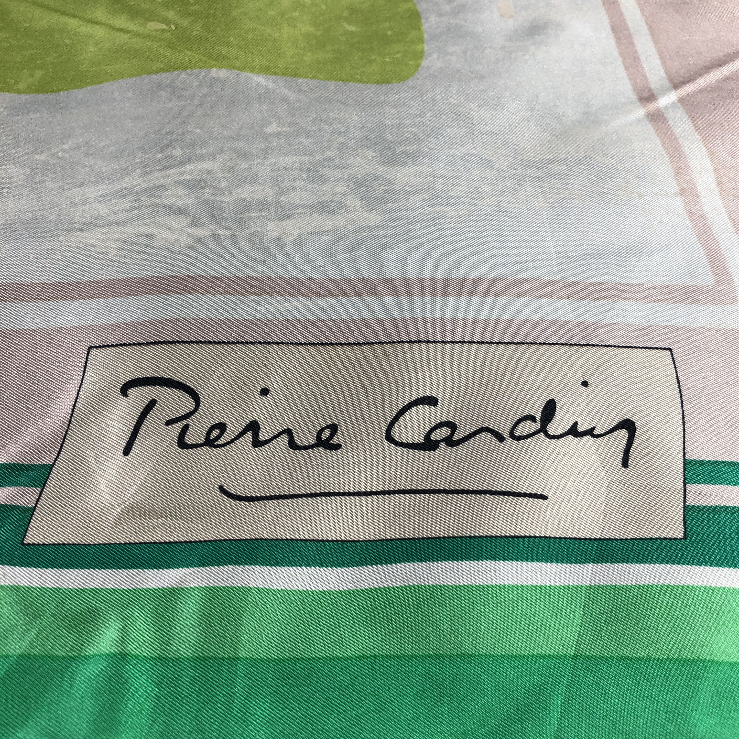 Pierre Cardin Pierre Cardin Abstract Silk Scarf M1195 Size ONE SIZE - 4 Thumbnail