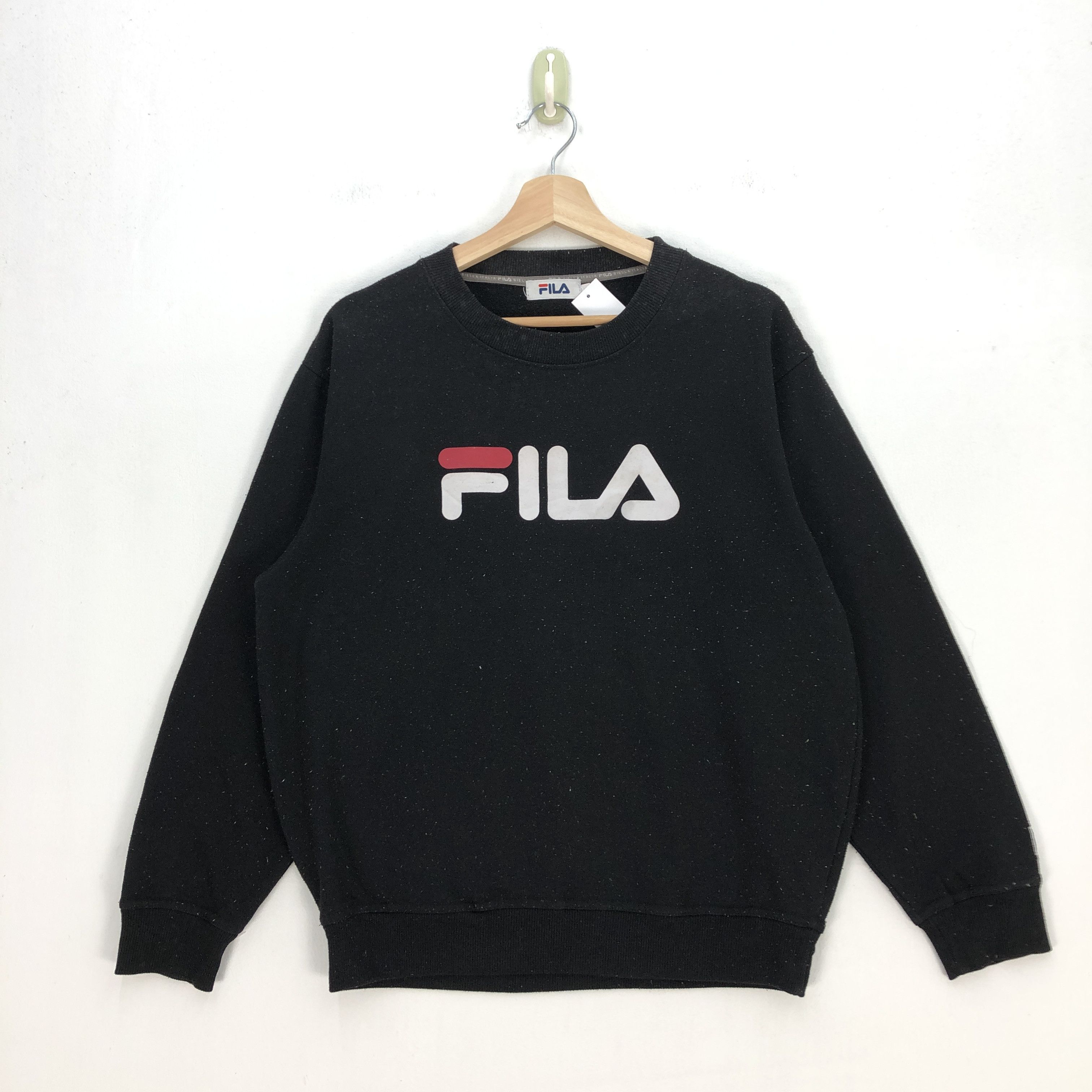 Fila × Vintage Vintage Fila Sweatshirt Fila Sweater Script Fila Jumper Size US M / EU 48-50 / 2 - 1 Thumbnail