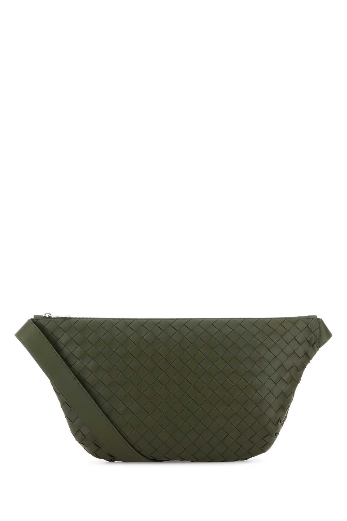 Bottega Veneta Army Green Leather Day Sling Crossbody Bag Size ONE SIZE - 1 Thumbnail