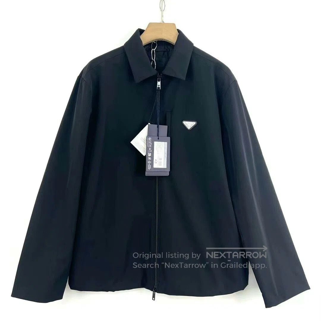 Prada prada enamel triangle logo jacket. Size US M / EU 48-50 / 2 - 1 Thumbnail