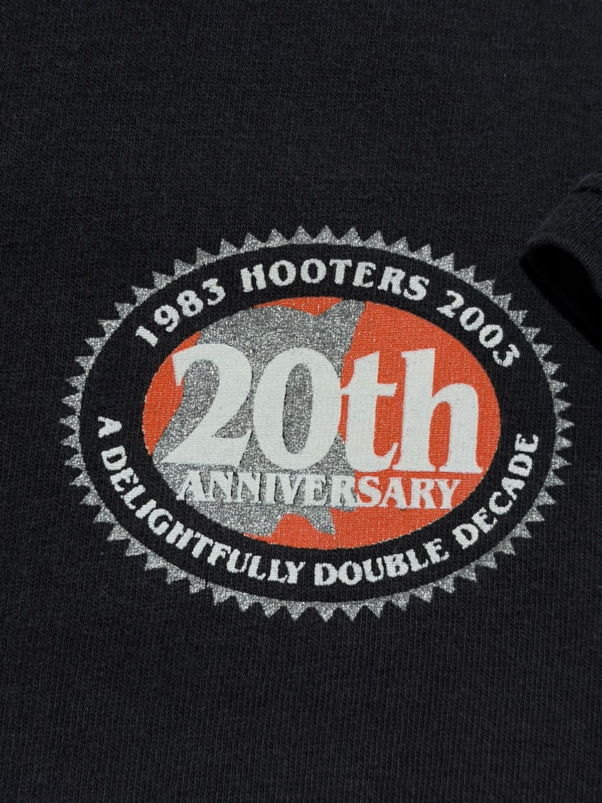Other Vintage Hooters Bike Night Shirt 20th Anniversary 2000s Size US XL / EU 56 / 4 - 6 Thumbnail