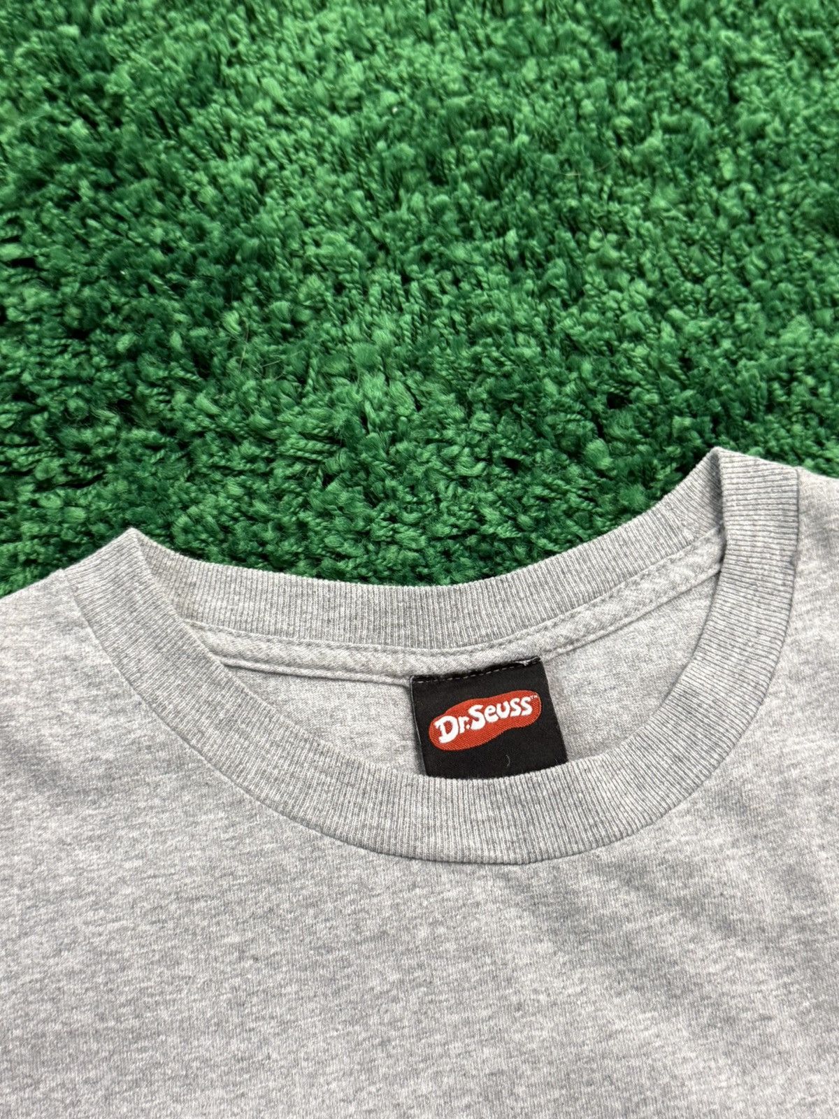 Vintage RARE Grinch All Over Print Puff Whoville Tee Sz. Large GRAIL Size US L / EU 52-54 / 3 - 8 Thumbnail