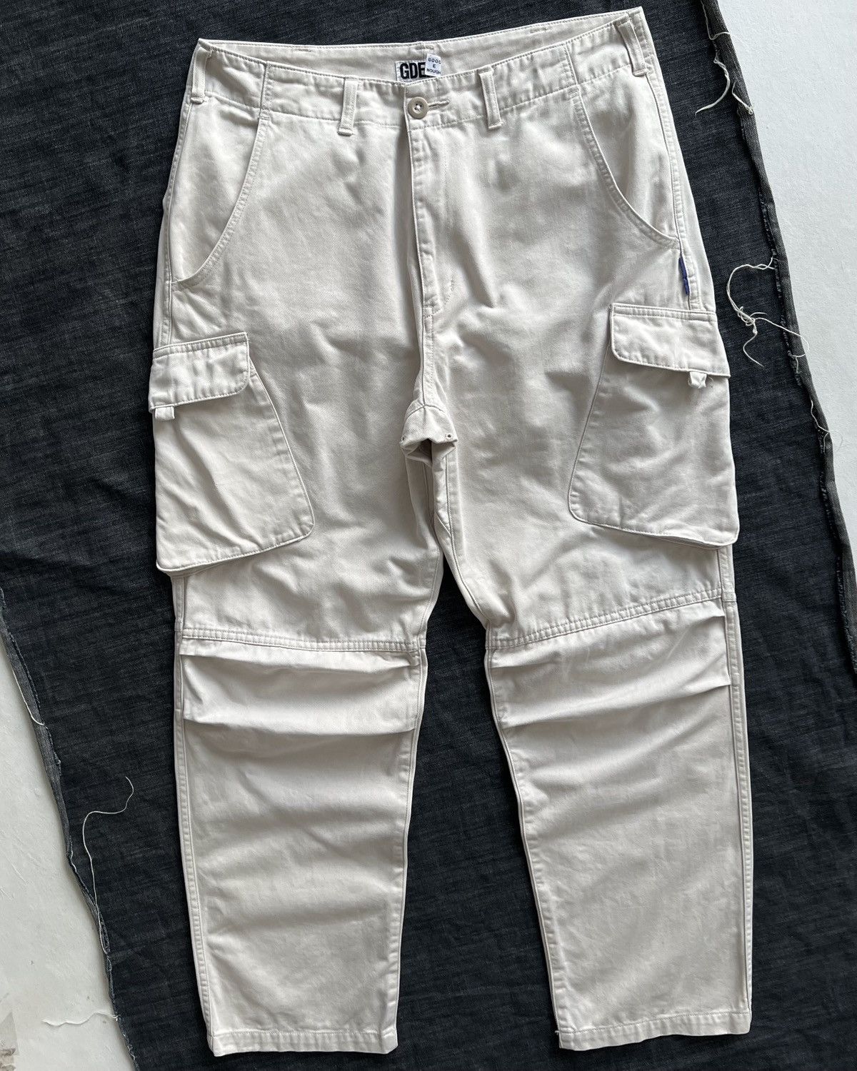 GOODENOUGH × Hiroshi Fujiwara VINTAGE GOODENOUGH CARGO PANTS Size US 31 - 1 Thumbnail