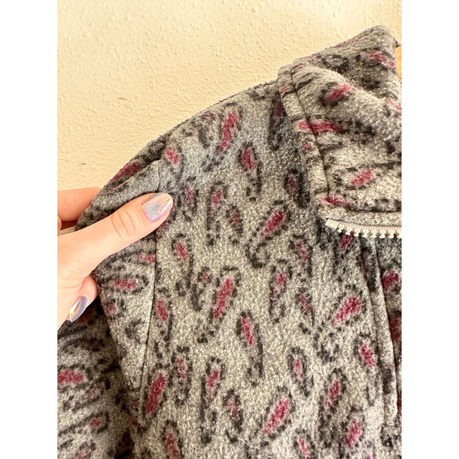 Other Vintage 90s Paisley Fleece Half Zip Size US M / EU 48-50 / 2 - 10 Thumbnail