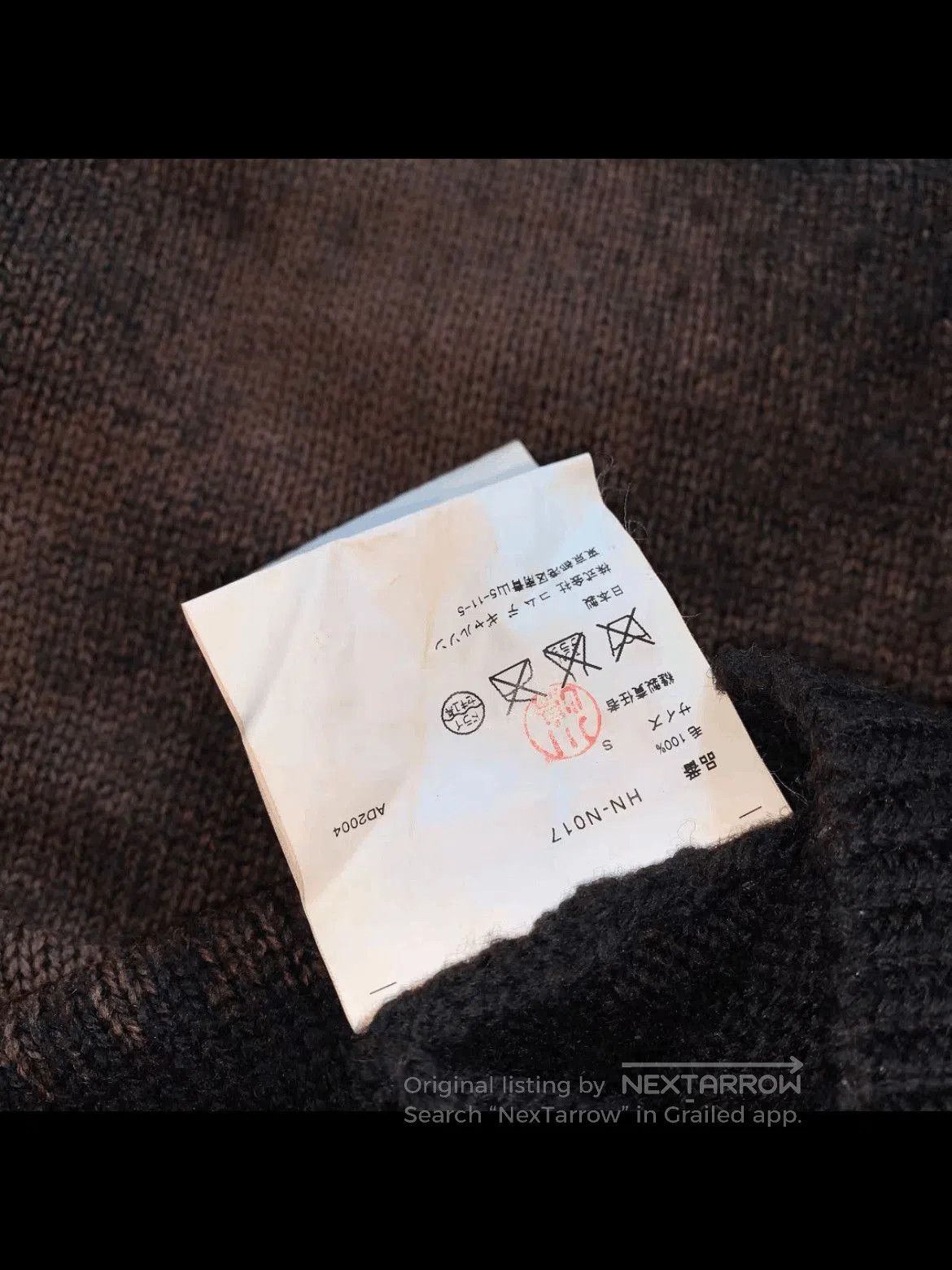 Comme des Garcons Homme Plus Comme Des Garcons Homme 04AW Knitwear Sweater. Size US S / EU 44-46 / 1 - 6 Thumbnail