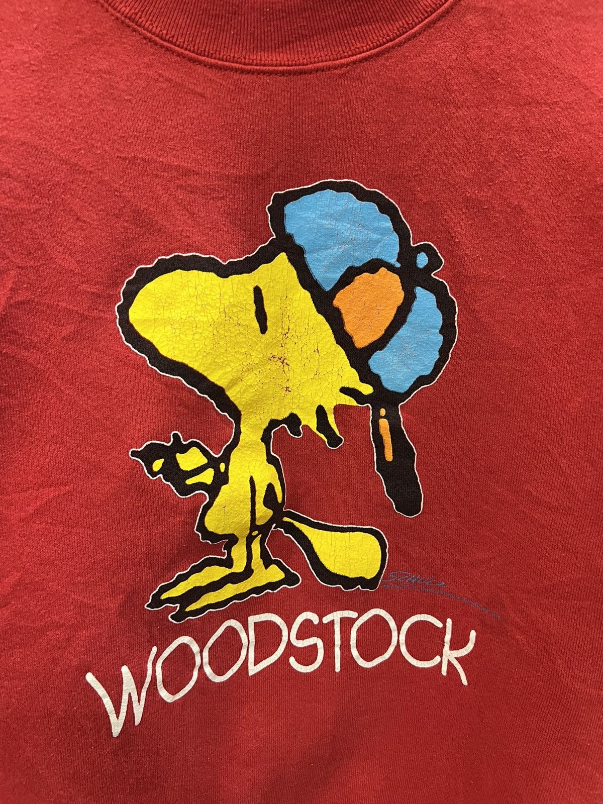 Fruit Of The Loom × Vintage Vintage Woodstock Schuz Sweatshirt Size US M / EU 48-50 / 2 - 2 Thumbnail