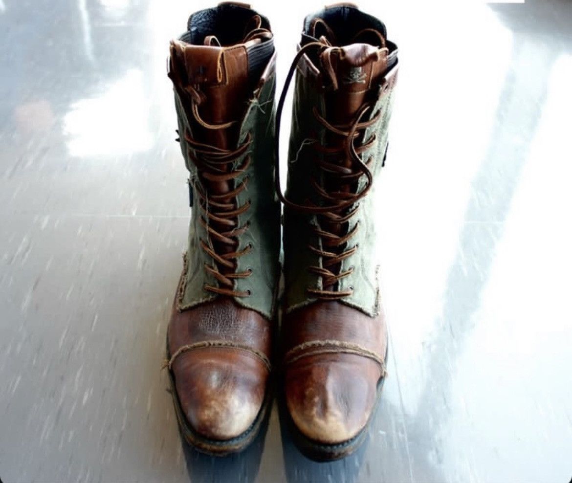 If Six Was Nine × Japanese Brand × KMRii Italian EEL boots