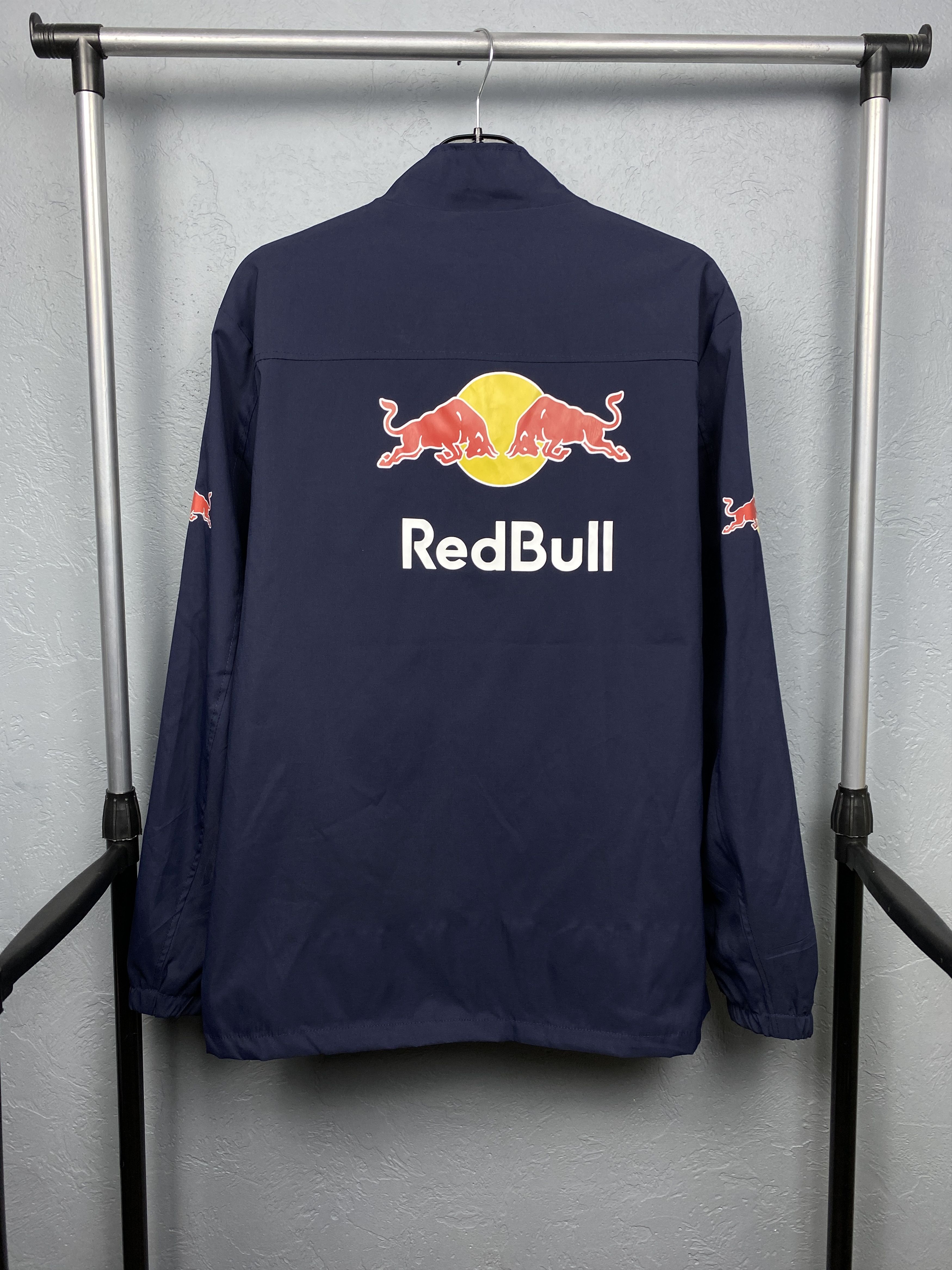 Red Bull Red Bull Mens Nylon Windbreaker Jacket Size US XL / EU 56 / 4 - 4 Thumbnail