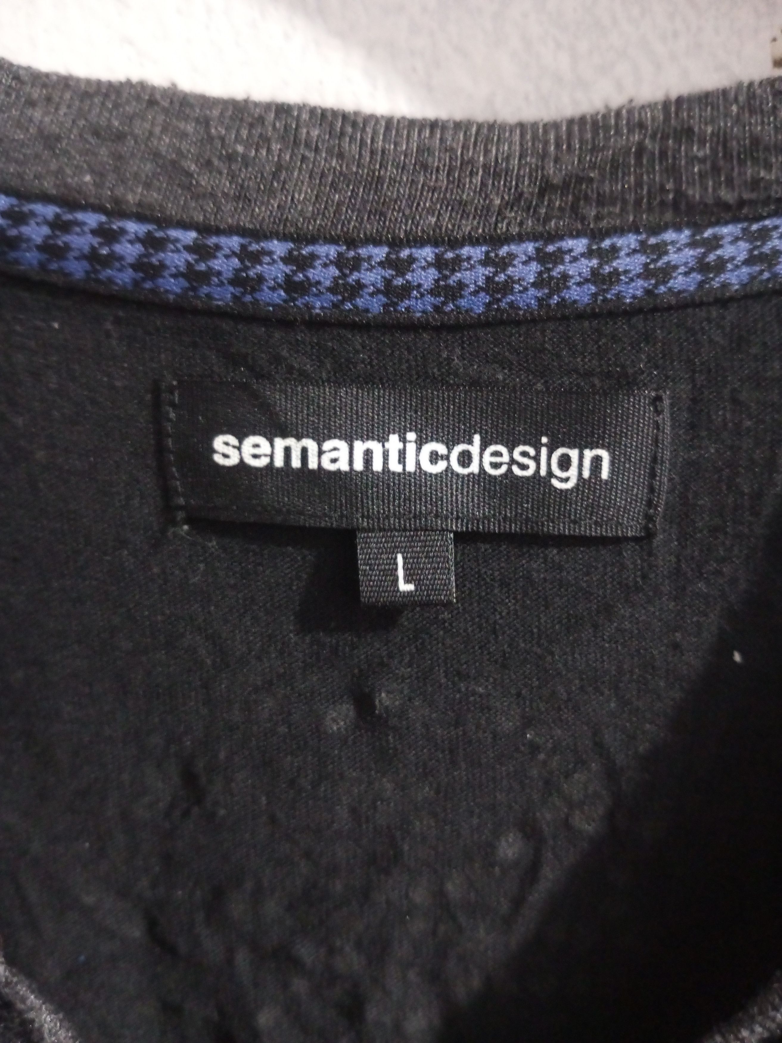 semanticdesign Vintage semantic design poem studded cross t shirt Size US M / EU 48-50 / 2 - 10 Thumbnail