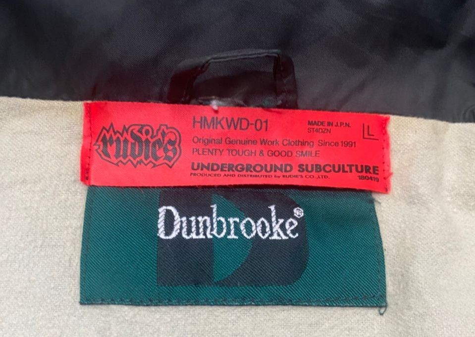 Dunbrooke Vintage Rudies The Spartans Underground Subcuture Jacket Size US L / EU 52-54 / 3 - 14 Thumbnail