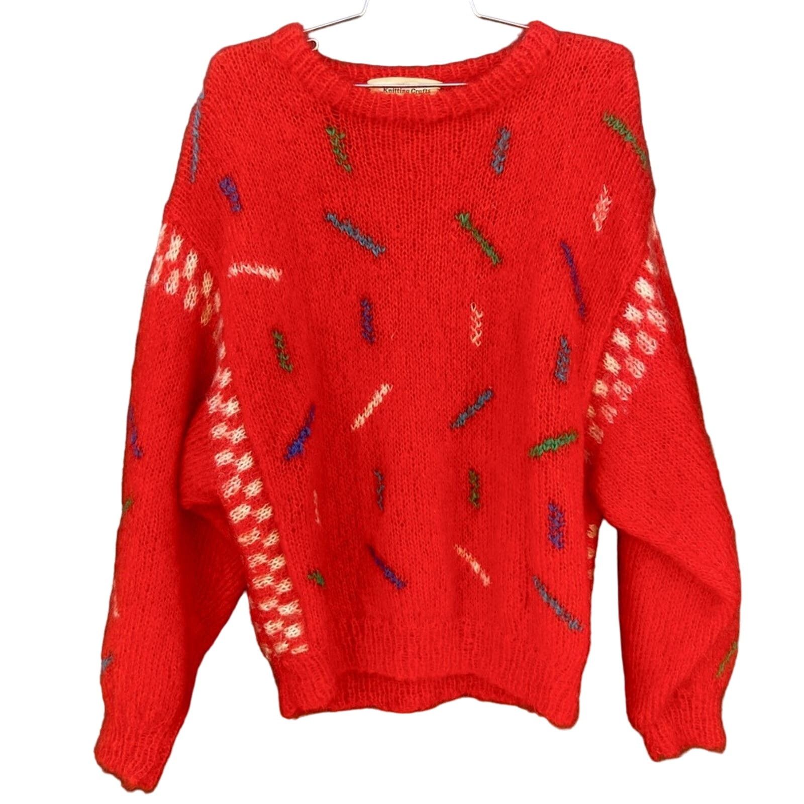 Vintage VTG handmade sweater Size ONE SIZE - 1 Thumbnail