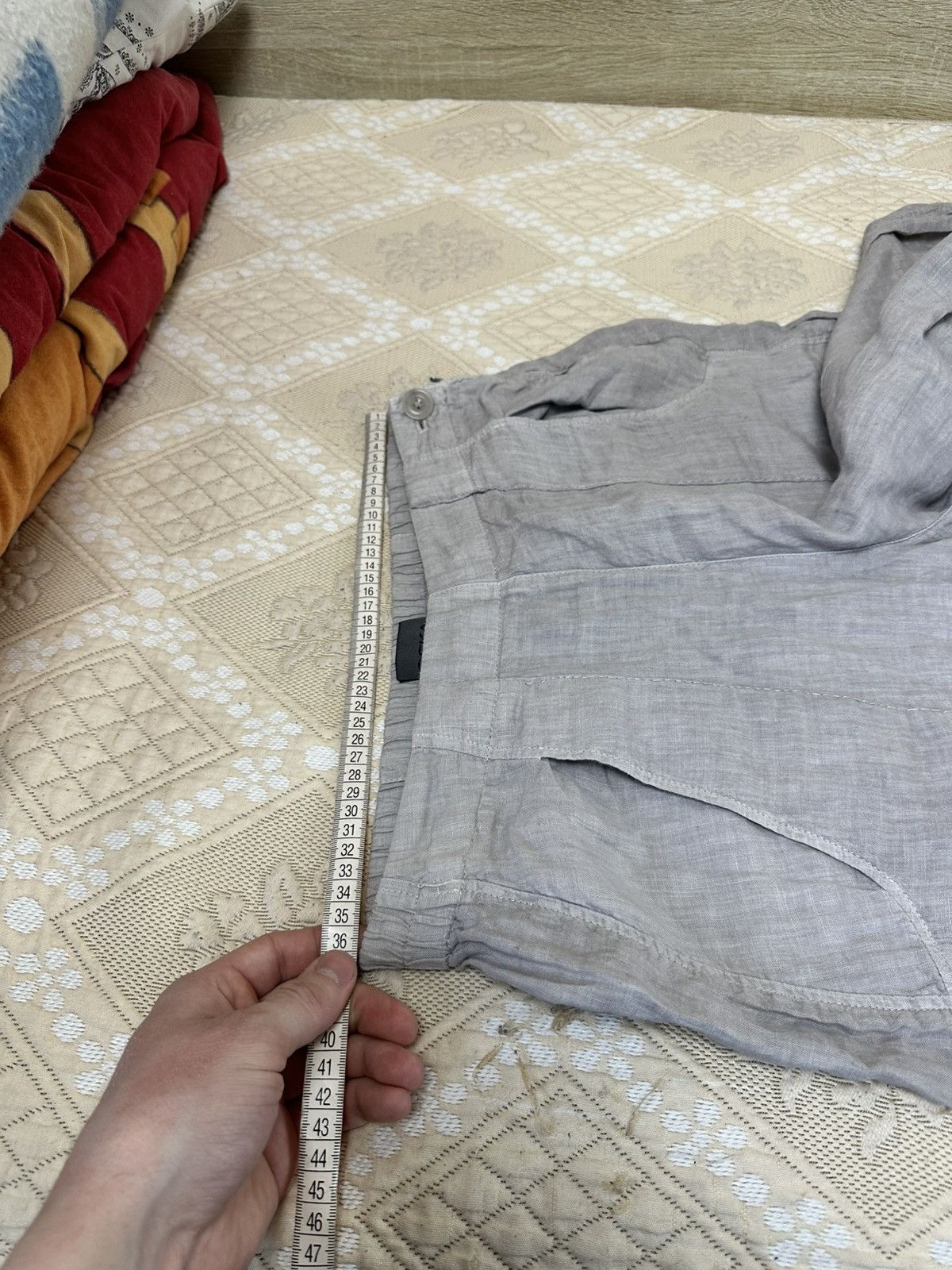 OSKA 🔥 OSKA Vintage Wide Oversize Linen Pants Trousers Y2K Size 27" / US 4 / IT 40 - 7 Thumbnail