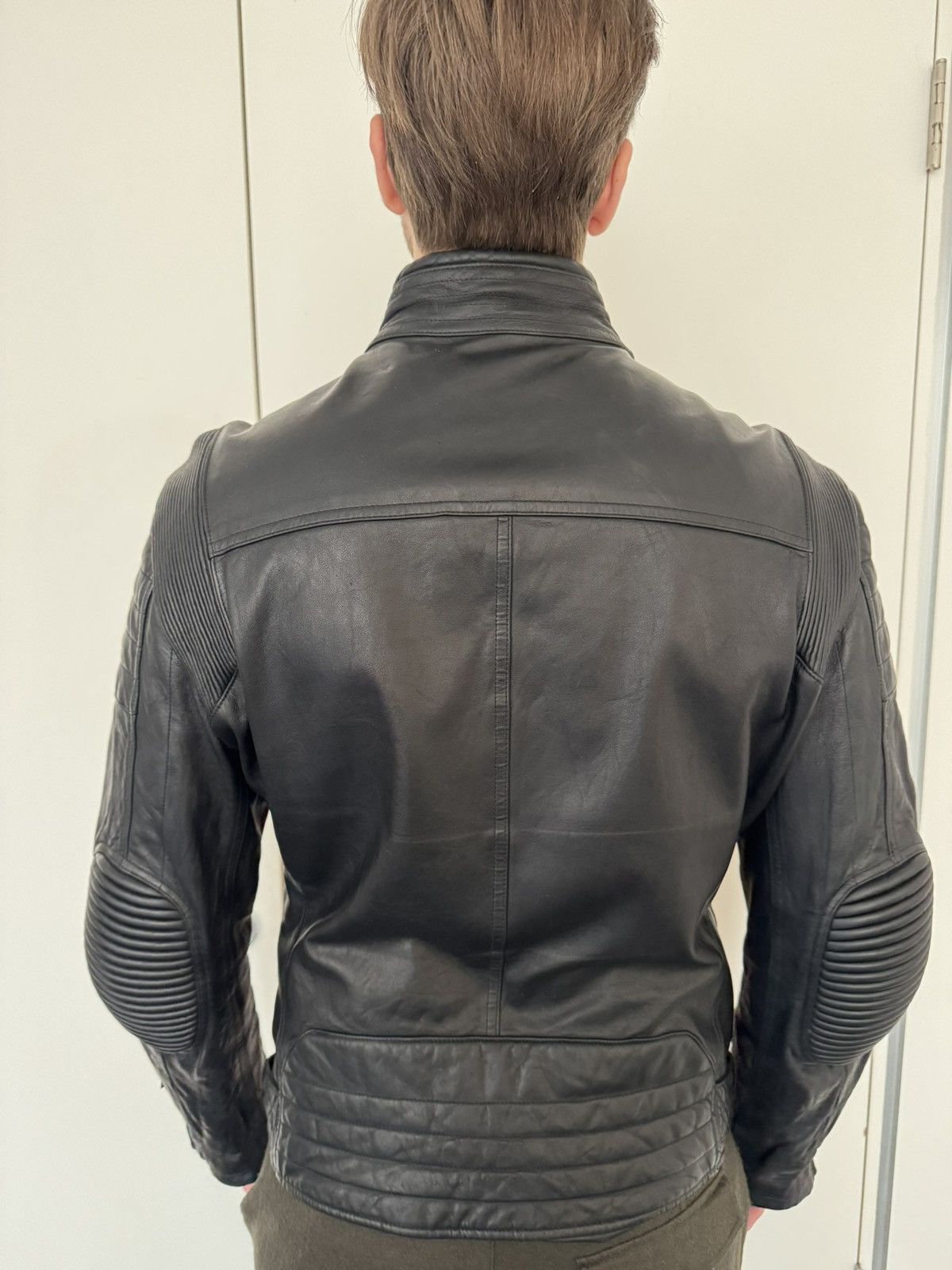 Ralph Lauren Black Label Black Label Ralph Lauren Leather Moto Jacket Size US L / EU 52-54 / 3 - 5 Thumbnail