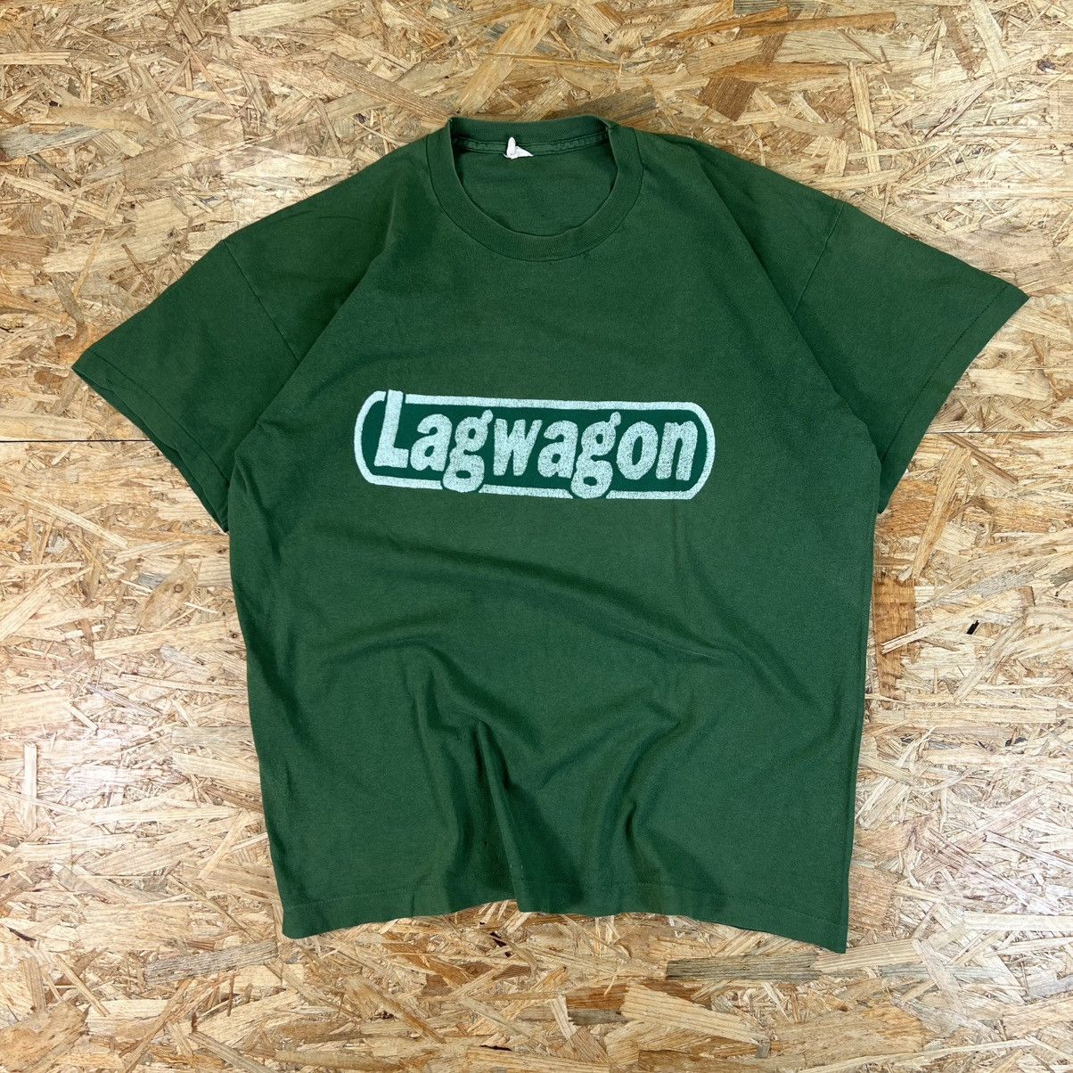 Band Tees × Vintage Vintage 1994 LAGWAGON Euro Trash Tour T Shirt 90s Band tee Size US XL / EU 56 / 4 - 5 Thumbnail
