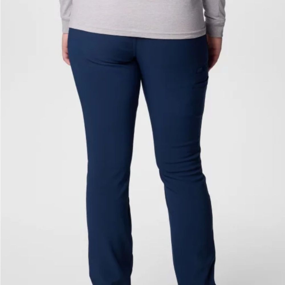Columbia Blue Straight Leg Pants with Tailored Fit Size 38" / US 16 / IT 52 - 3 Thumbnail